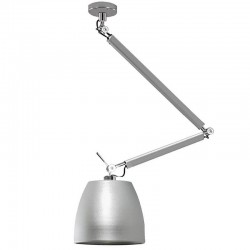 Подвесной светильник Azzardo AZ2304 + AZ2596 Zyta M Alu D33