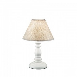 Настольная лампа Ideal Lux PROVENCE TL1 SMALL BIANCO ANTICO 003283