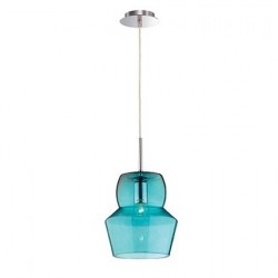 Подвесной светильник Ideal Lux ZENO SP1 SMALL AZZURRO 036120