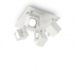 Спот IDEAL LUX 073583 PL4 Bianco Mouse