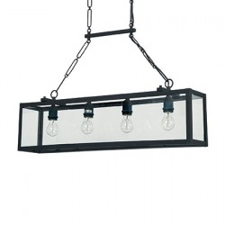 Подвесной светильник Ideal Lux IGOR SP4 NERO 092942