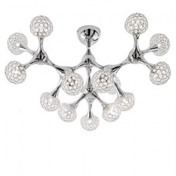 Люстра Ideal Lux NODI CRYSTAL PL9 CROMO 093505