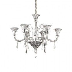 Люстра Ideal Lux SANTA SP6 TRASPARENTE 103501