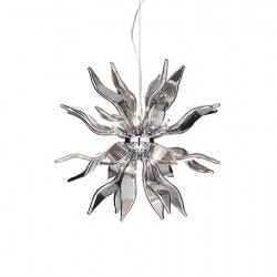 Люстра Ideal Lux LEAVES SP8 FUMÈ 111940