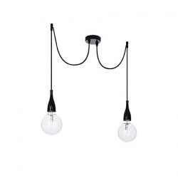 Подвесной светильник Ideal Lux MINIMAL SP2 NERO OPACO 112671