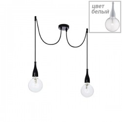 Подвесной светильник Ideal Lux MINIMAL SP2 BIANCO OPACO 112718