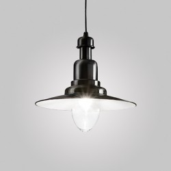 Подвесной светильник Ideal Lux FIORDI SP1 BIG NERO  122052