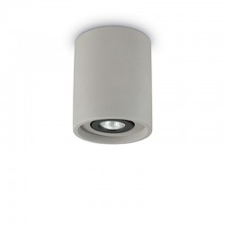 Накладной светильник IDEAL LUX 150437 PL1 Round Cemento Oak