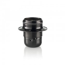 Патрон IDEAL LUX 155180 Portalampada Metallo Nickel Nero