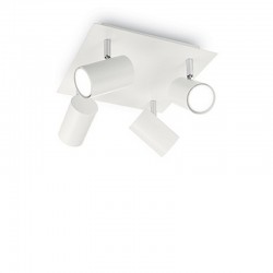 Спот IDEAL LUX 156774 PL4 Bianco Spot
