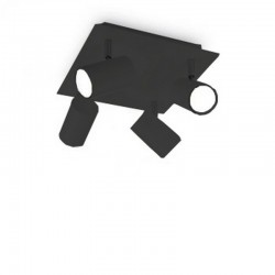 Спот IDEAL LUX 156781 PL4 Nero Spot