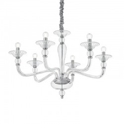 Люстра IDEAL LUX 159959 SP6 Trasparente Danieli