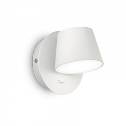 Бра IDEAL LUX 167152 AP1 Bianco Gim