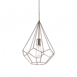Подвесной светильник IDEAL LUX 167367 Ampolla-3 SP1 Rame Ampolla