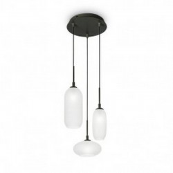 Подвесной светильник IDEAL LUX 173009 SP3 Nero Voga