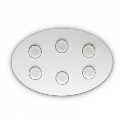 Потолочный светильник IDEAL LUX 175799 PL6 Bianco Logos
