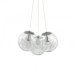 Подвесной светильник IDEAL LUX 176031 SP3 Nickel Mapa Sat