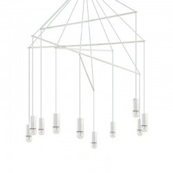 Люстра IDEAL LUX 186801 SP10 Bianco Pop