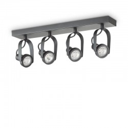 Спот Ideal Lux 229607 Glim Compact PL4 Nero