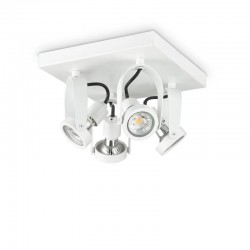 Спот Ideal Lux 229614 Glim Compact PL4 Square Bianco