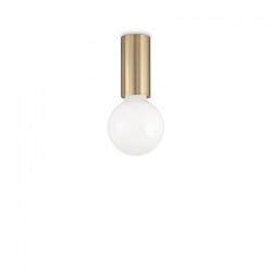 Потолочный светильник Ideal Lux 233031 Petit PL1 Ottone Satinato