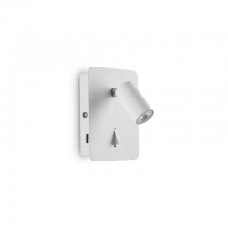 Бра Ideal Lux 239637 Gea AP1 Square Bianco
