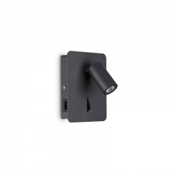 Бра Ideal Lux 239644 Gea AP1 Square Nero