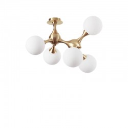 Потолочный светильник Ideal Lux 241050 Nodi PL5 Ottone Satinato
