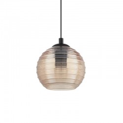 Подвесной светильник Ideal Lux 241241 Riga SP1 Small Ambra