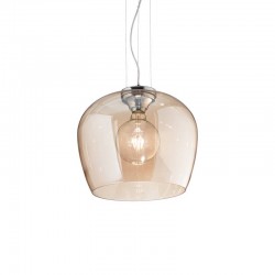 Подвесной светильник Ideal Lux 241524 Blossom SP1 Ambra