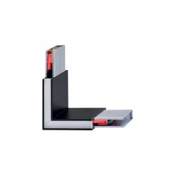 Коннектор угловой Ideal Lux 242002 Linus Corner Bk