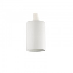 Патрон Ideal Lux 242569 Portalampada E27 Liscio Bianco