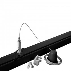 Крепление Ideal Lux 243283 Link Trimless Kit Pendant No Rosone 3 Mt Bk