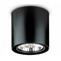 Накладной светильник Ideal Lux 243450 Mood PL1 D15 Round Nero