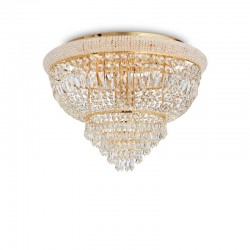 Люстра Ideal Lux 243498 Dubai PL24 Ottone