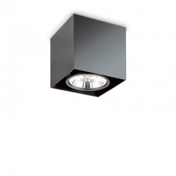 Накладной светильник Ideal Lux 243931 Mood PL1 D15 Square Nero