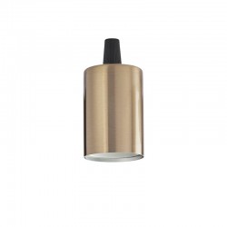 Патрон Ideal Lux 249247 Portalampada E27 Liscio Ottone Brunito
