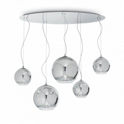 Подвесной светильник Ideal Lux 250373 Nemo PLus SP5 Cromo