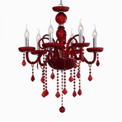 Люстра Ideal Lux GIUDECCA SP6 ROSSO 027418