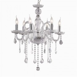 Люстра Ideal Lux GIUDECCA SP6 TRASPARENTE 027821