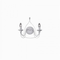 Бра Ideal Lux CORTE AP2 BIANCO ANTICO 028460