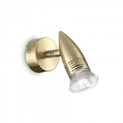 Бра IDEAL LUX 285009 ALFA AP1 OTTONE SATINATO