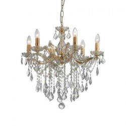 Люстра Ideal Lux FLORIAN SP6 ORO 035635