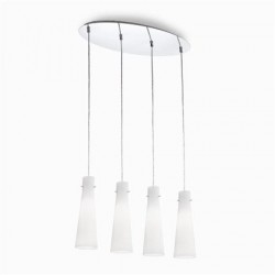 Подвесной светильник Ideal Lux KUKY BIANCO SP4 053455