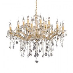Люстра Ideal Lux FLORIAN SP18 ORO 075181