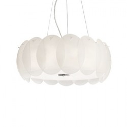 Люстра Ideal Lux OVALINO SP8 BIANCO 090481