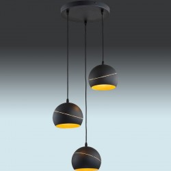Подвесной светильник TK Lighting 2082 YODA BLACK ORBIT