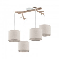 Подвесной светильник TK lighting 6557 Albero Linen