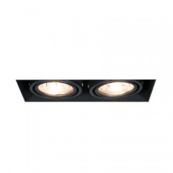 Встраиваемый светильник Zumaline 94362-BK ONEON DL 50-2