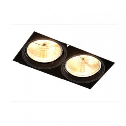 Встраиваемый светильник Zumaline 94364-BK ONEON DL 111-2